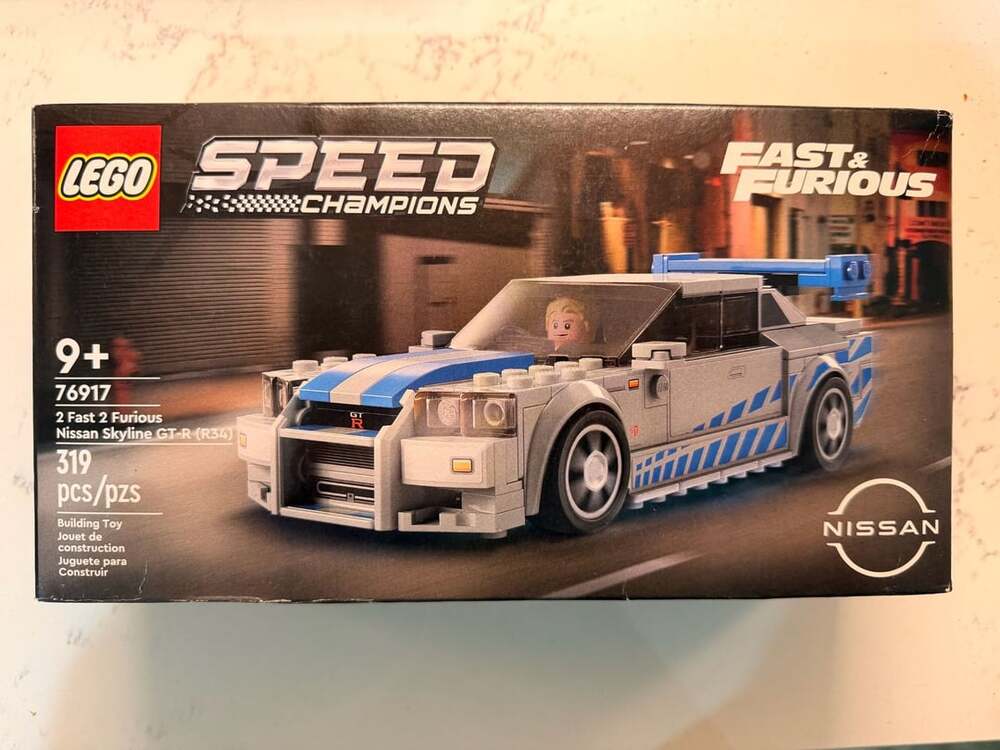 LEGO Speed Champions 2 Fast 2 Furious Nissan Skyline GT-R (R34) 76917
